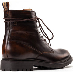 Base London Brunel Leather Men's Brown Ankle Boots