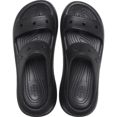 Crocs Classic Crush Synthetic Women's Black Sandals