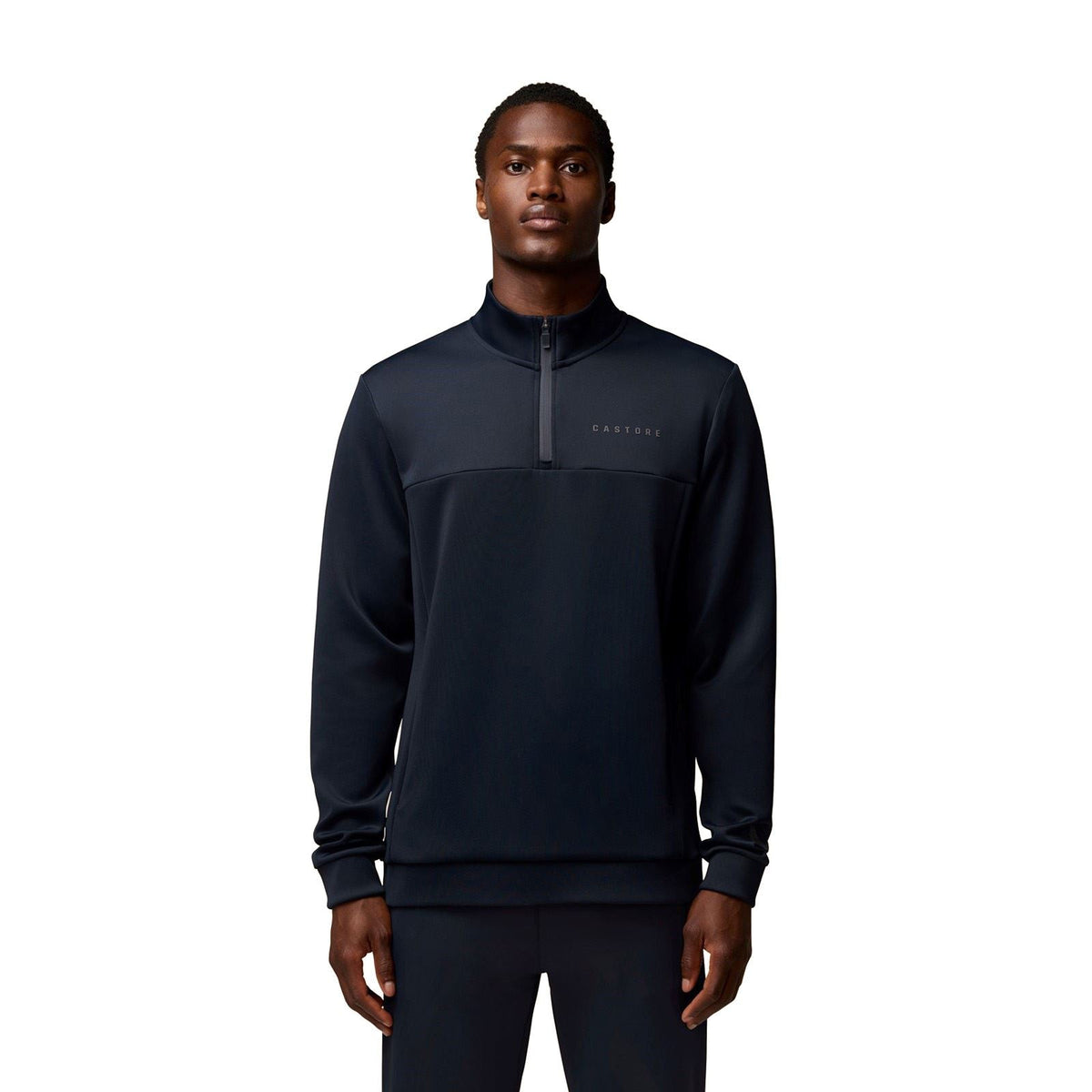 Castore Scuba 1/4 Zip Polyester Men's Blue Sweatshirt