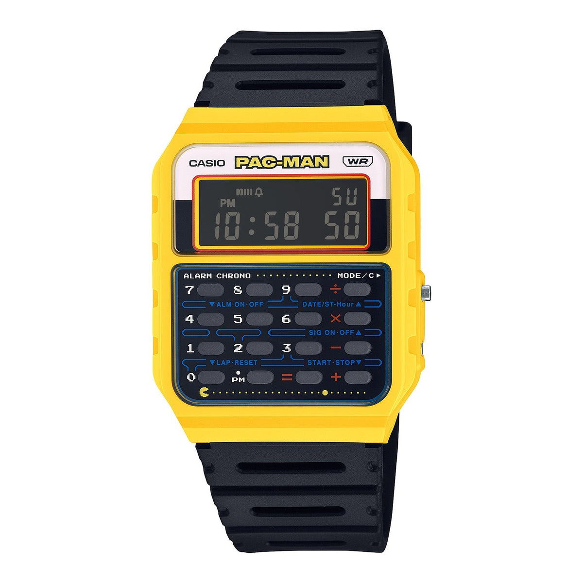 Casio x PAC-MAN Vintage Collection CA53WPC-1B