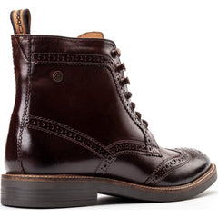 Base London Bristol Leather Men's Burnt Brown Brogues Shoes