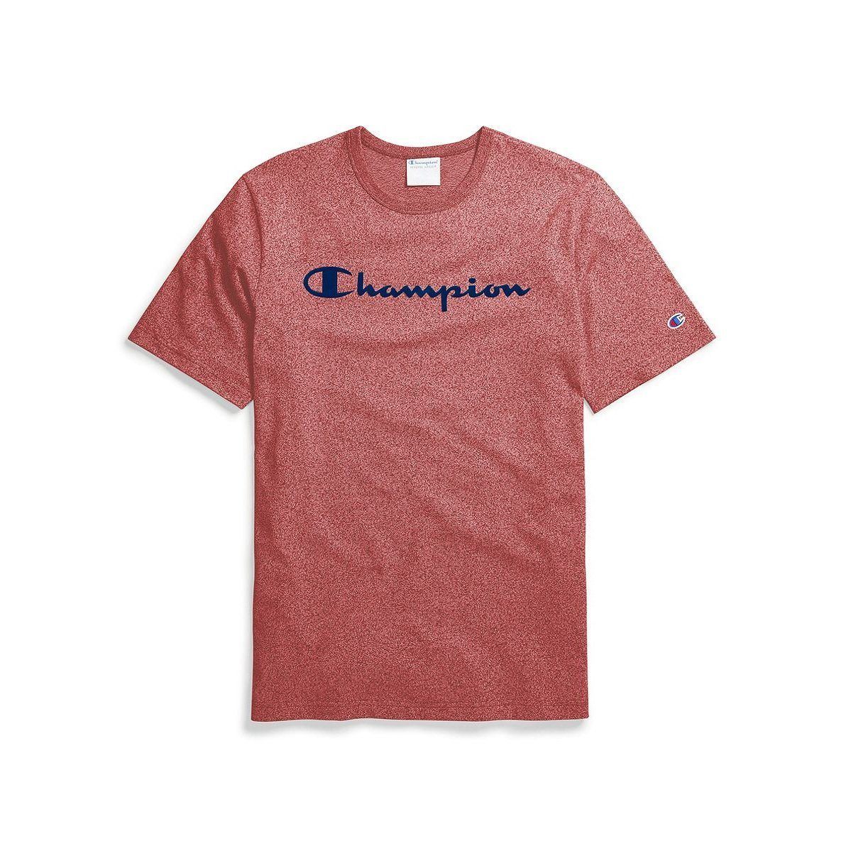 Champion Heritage Mock Twist Tee Scarlet Heather Men T5077-550037-JL0