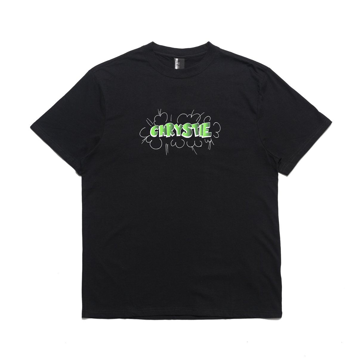Chrystie NYC Ruscha Logo Tee Black RUSCHATEE-BLK