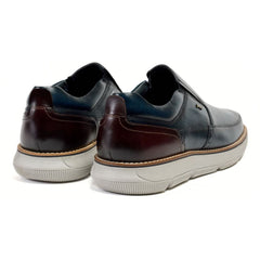 Pod Fowler Leather Men's Navy Loafers