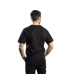 Caterpillar Trademark Logo Cotton Men's Black T-Shirt