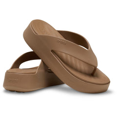 Crocs Getaway Platform EVA Women's Milk Chocolate Sandals