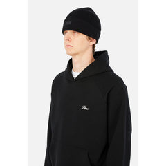 Dime Cursive Rib Beanie Black
