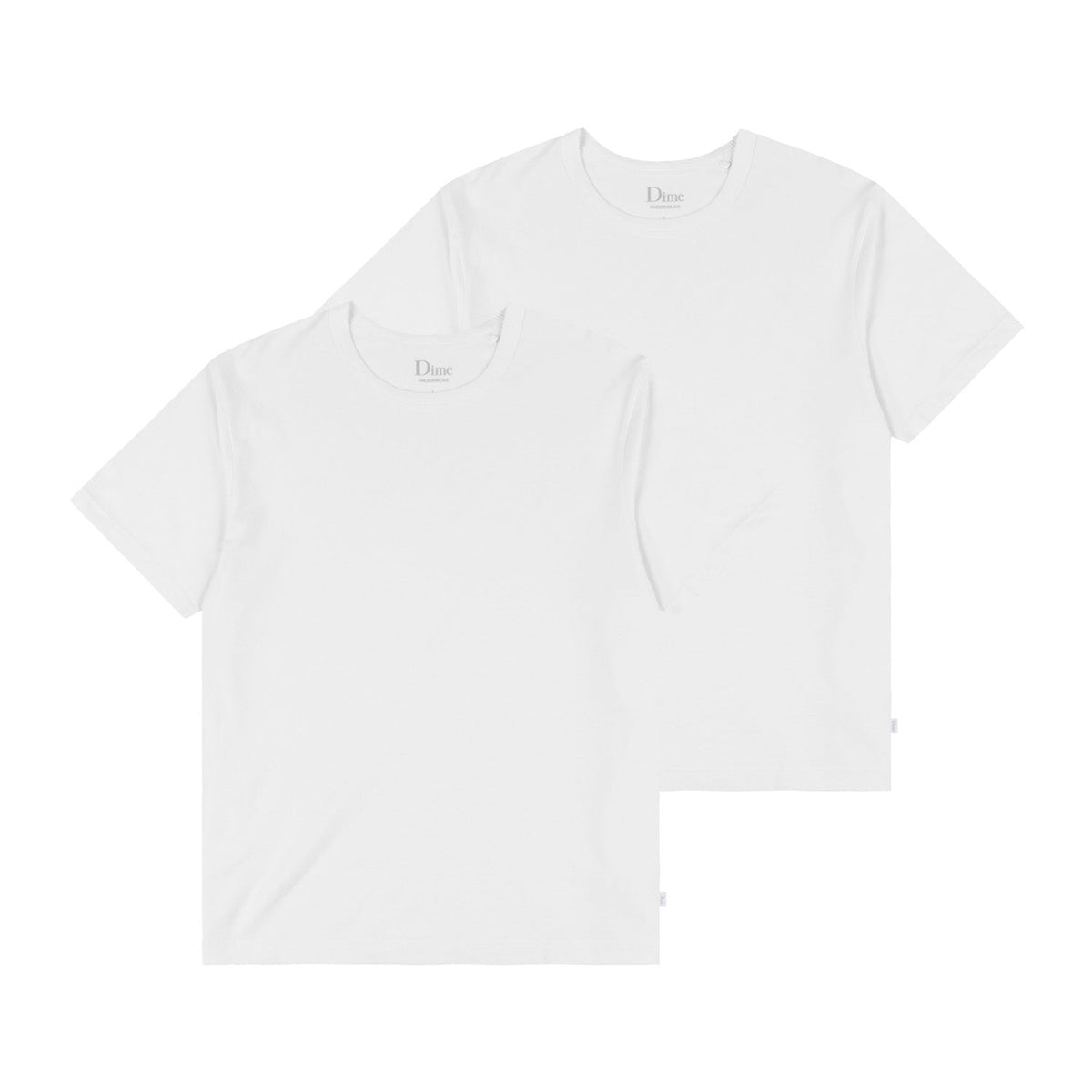 Dime Men Classic 2 Pack Undershirts White