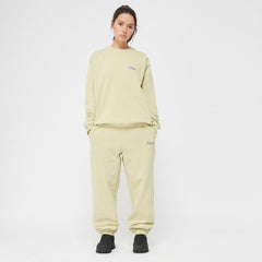 Dime Men Classic Small Logo Crewneck Light Moss