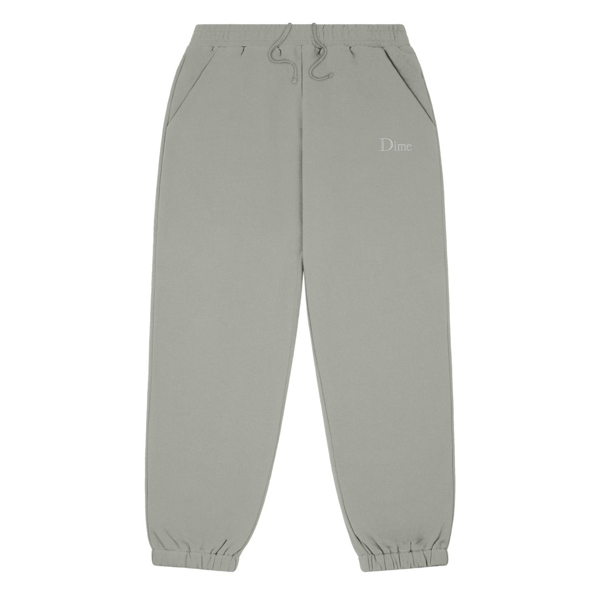 Dime Men Classic Small Logo Sweatpants Gravel