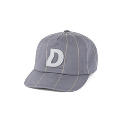Dime Pinstriped Worker Cap Gray