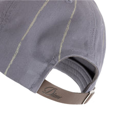 Dime Pinstriped Worker Cap Gray