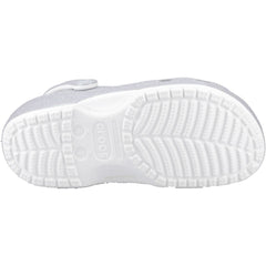 Crocs Classic Glitter EVA Women's Grey Standard Clogs