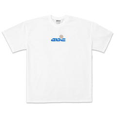 Everyday Better Club Performance T-Shirt White Blue