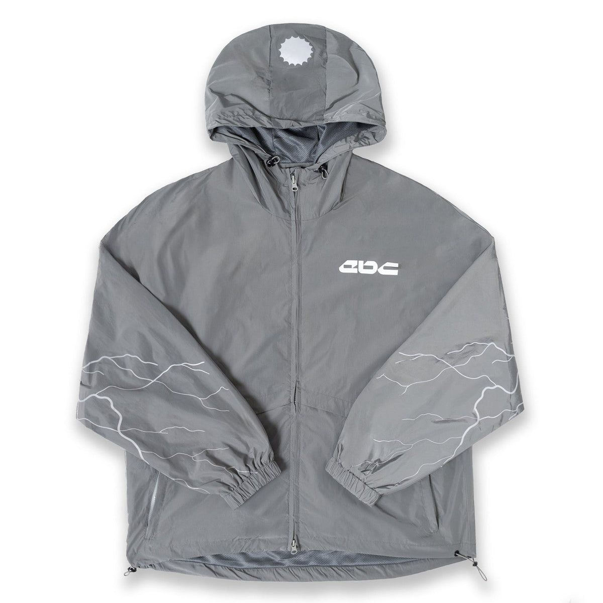 Everyday Better Club Performance Windbreaker Grey
