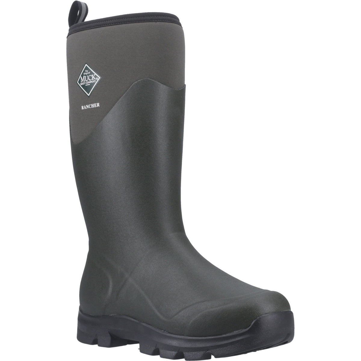 Muck Boots Rancher Rubber Men's Dusty Olive/Black Winter Knee High Boots