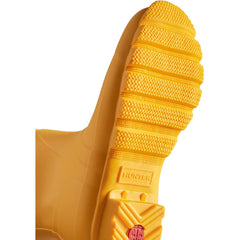 Hunter Womens Gloss Yellow Original Short Wellington Boots