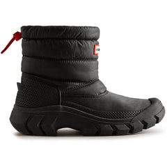 Hunter Womens Black WFS2108WWU-BLK Intrepid Short Snow Boots