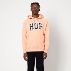 Huf Men Paisley Pullover Hood Coral Pink FL00113-CPK