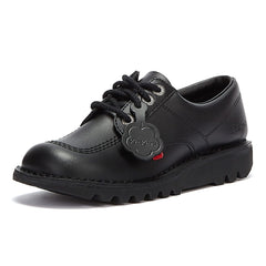 Kickers Kick Lo Men's Black Leather Shoes