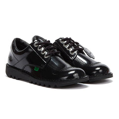 Kickers Kick Lo Women's Black Patent Shoes