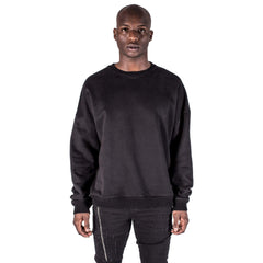 Kollar Contrast Rib Crewneck Black Men CTRCN-BLK