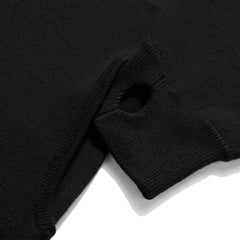 Maharishi Knitted Shinobi Crew Black
