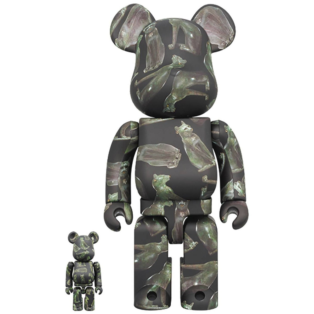 Medicom Japan British Museum Gayer-Anderson Cat 100% & 400% Bearbrick DEC218920I