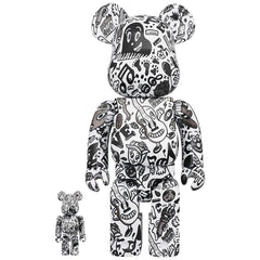 Medicom Japan Chocomoo 100% & 400% Bearbrick FEB229306I
