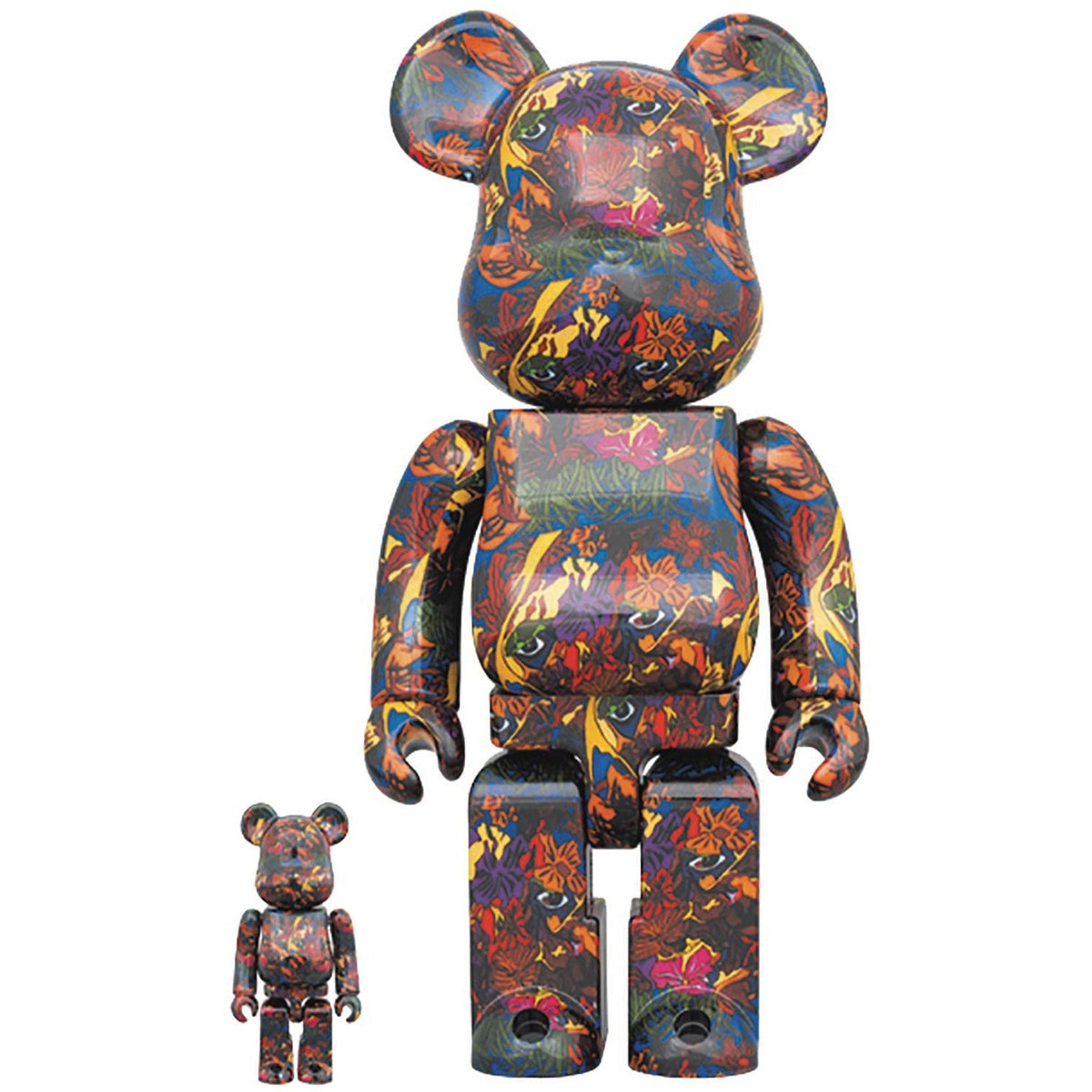 Medicom Japan Jimmy Onishi Jungles Song 100% & 400% Bearbrick MAY229776I
