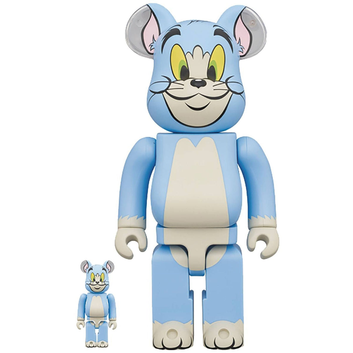 Medicom Japan Tom & Jerry Classic Colour Tom 100% & 400% Bearbrick MAY229786I