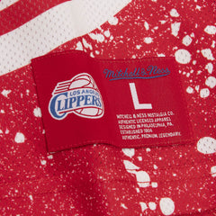Mitchell & Ness NBA Los Angeles Clippers Jumbotron Tank Red MSTKAJ19070LACR