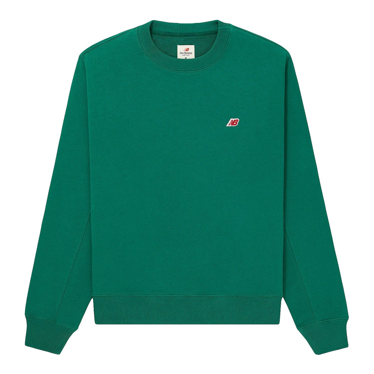New Balance Men MADE in USA Core Crewneck Sweatshirt Classic Pine MT21541-ECS