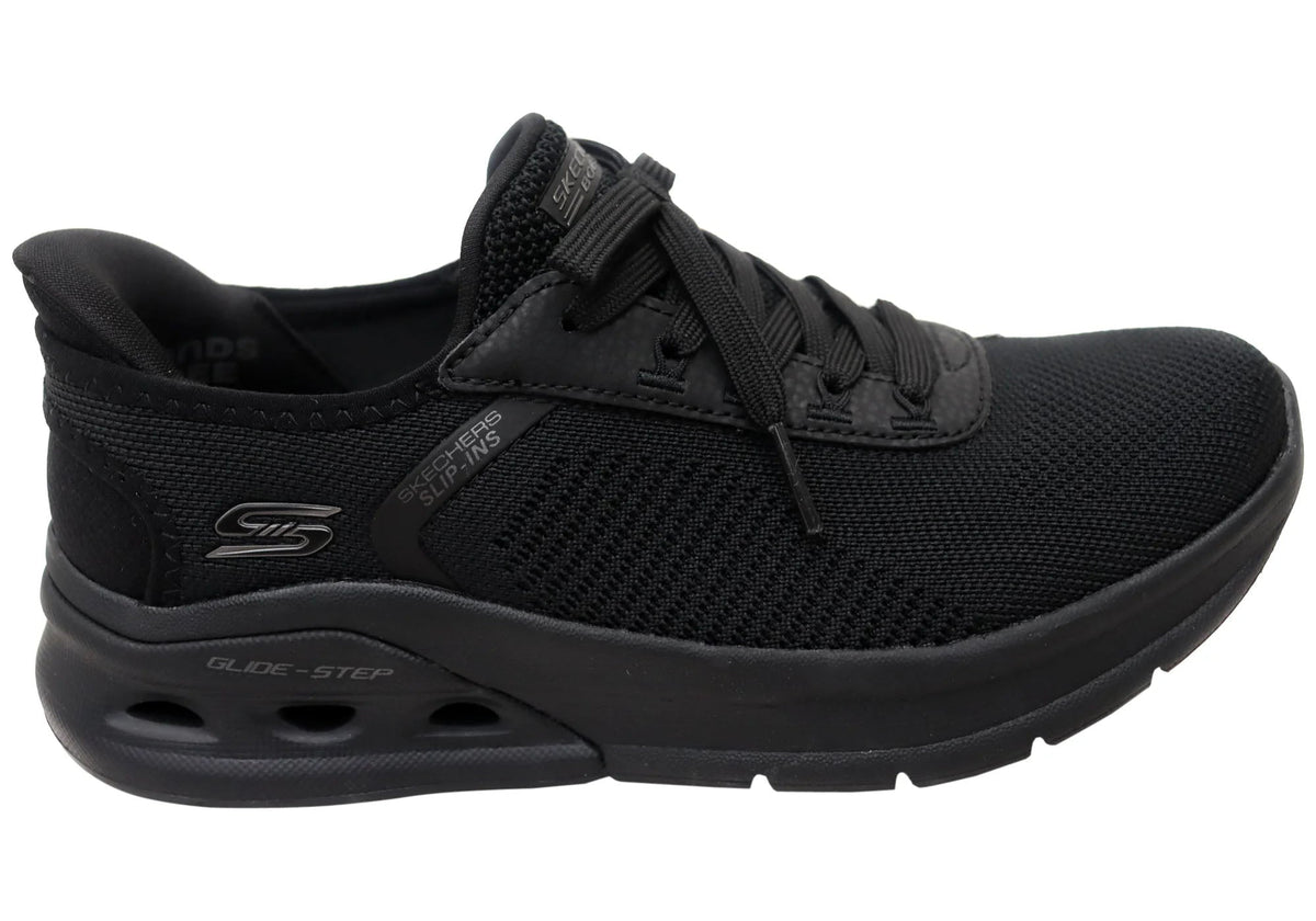 Skechers Womens Bobs Arc Waves 2.0 Now It Comfortable Shoes